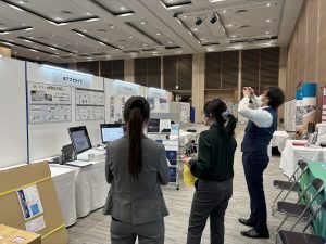 日本臨床試験学会第15回学術集会に企業ブース出展しました。